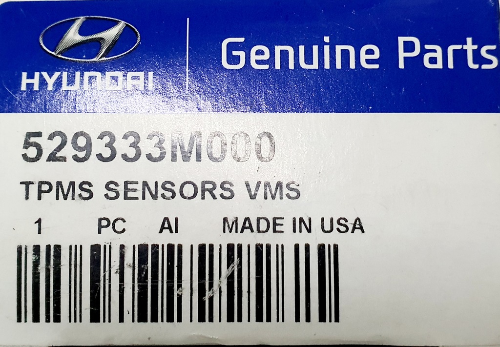 фото №6, Датчик тиску tpms hyundai ix35 2010- 2015 оригінальний номер 529333m000