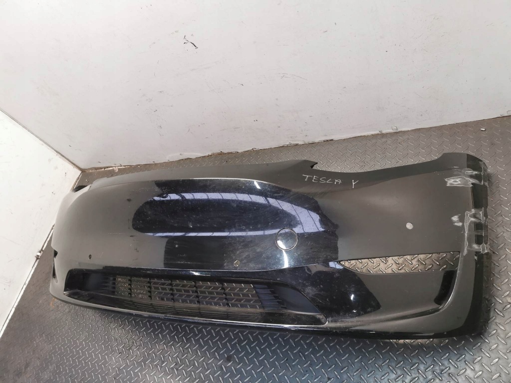 фото №8, Бампер перед tesla model y лак solid blach