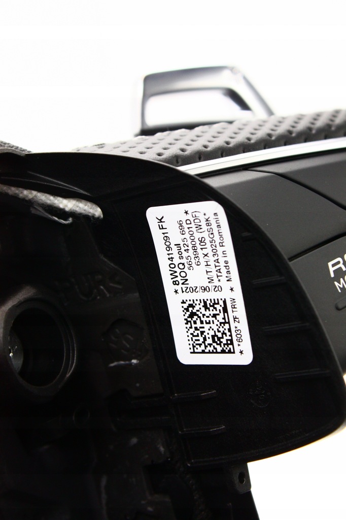 фото №10, Повітропровід багатофункціональний czarna шкіра audi rs4 8w 8w0419091fk