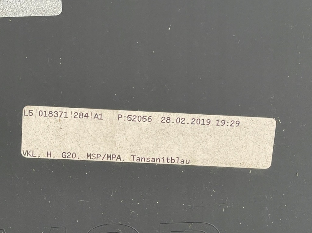 фото №7, Бампер задняя задний bmw 3 g20 m набор