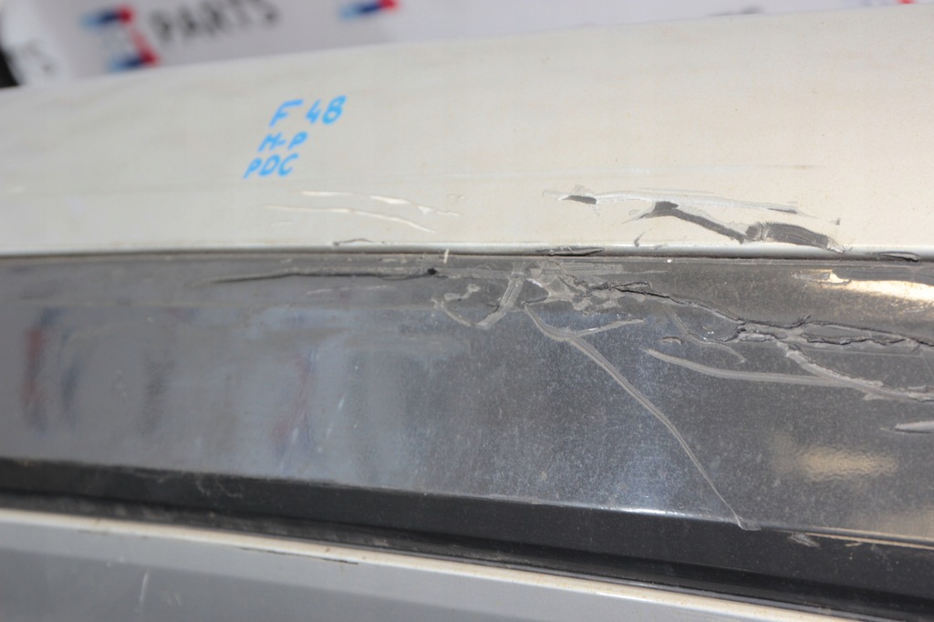 фото №8, Bmw x1 f48 бампер задняя задний glaciersilber mpakiet