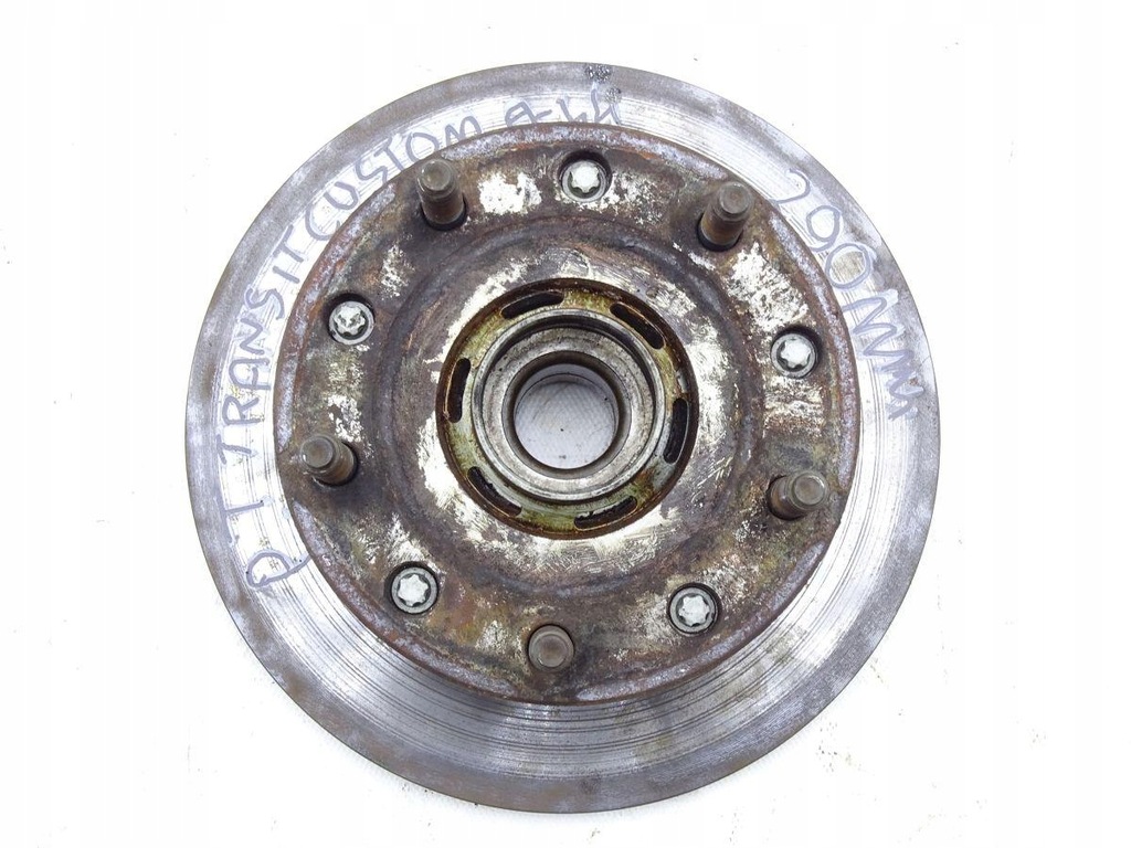 фото №1, Ford transit custom i 12-23 ступиця задня диск гальмівна