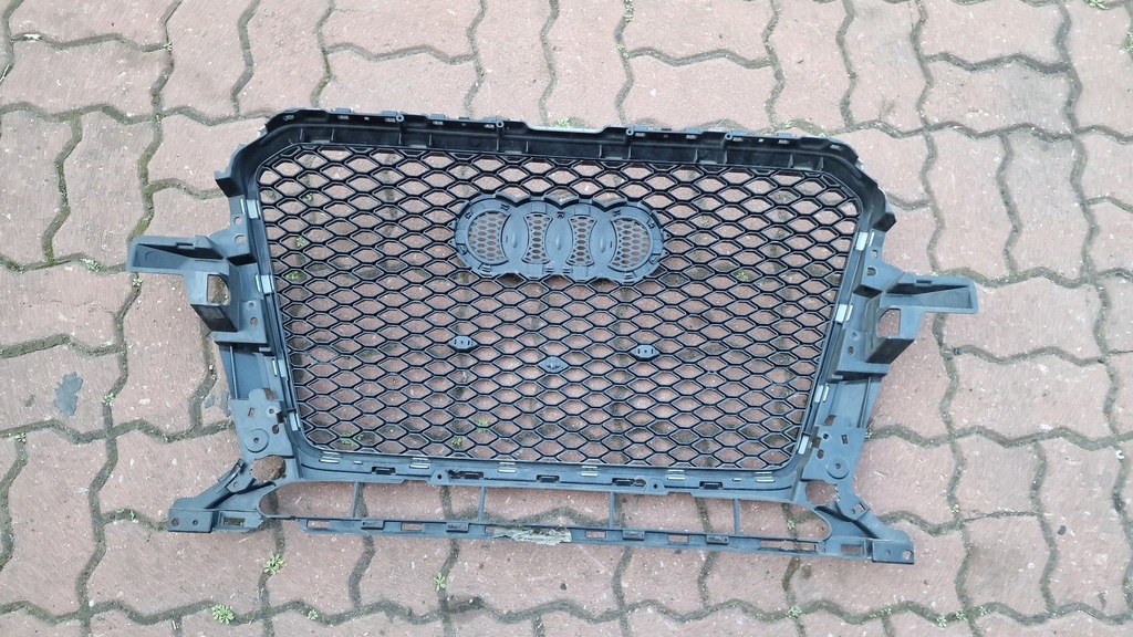 фото №6, Решітка радіатора бампера перед передній audi q5 sq5 8r чорний тюнінг