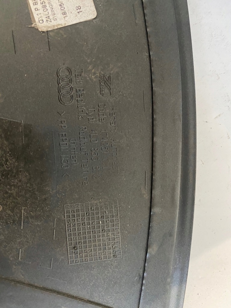 фото №3, Молдинг расширитель дверь правое audi q7 4l0853872