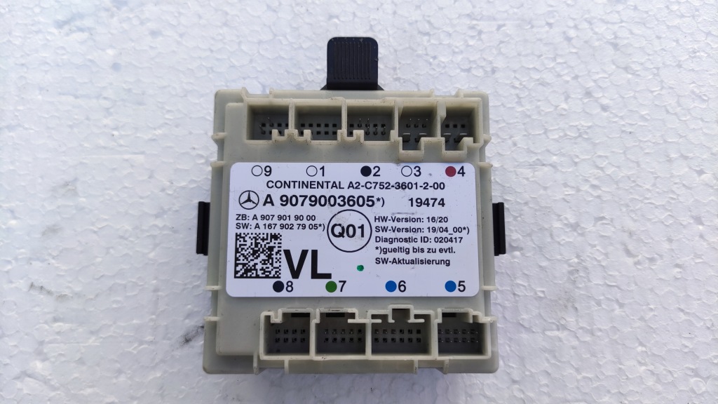 фото №1, Mercedes sprinter 907 модуль дверь правое 9079003705