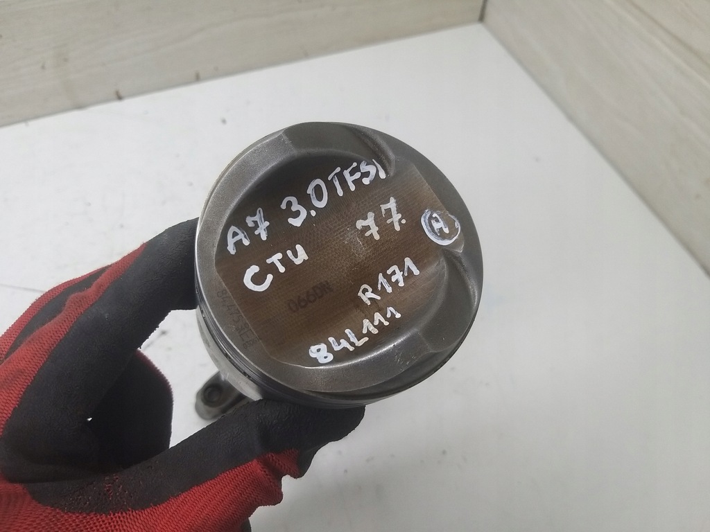 фото №12, Поршень шатун шатун r6eh 3.0 tfsi a7 4g s4 b8 q7 c7 s5 ctu cak cgx 066dn