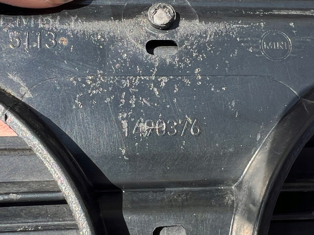 фото №8, Mini cooper one r50 r52 решётка радиатора решётка радиатора решётка хром 1490376