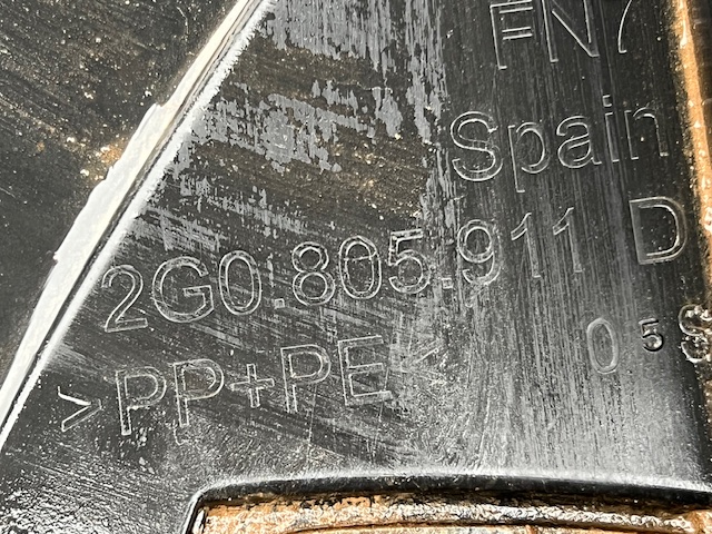 фото №6, Vw polo vi 2g0805911d подкрылок левый перед передние