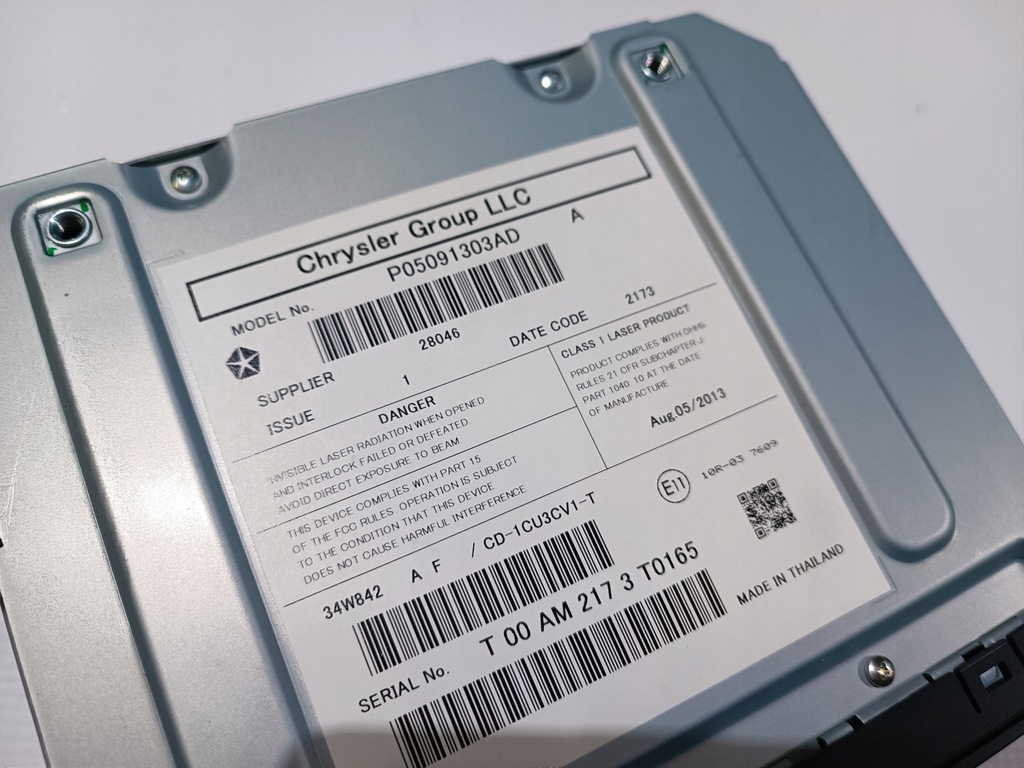 фото №7, Чейнджер привод проигрыватель cd dodge ram 2013-