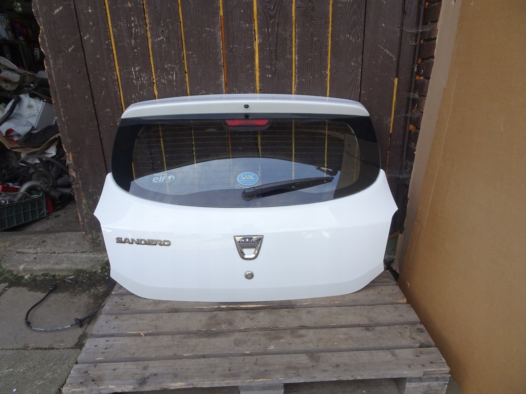 фото №1, Dacia sandero ii lift кришка багажника задня комплектна dv369