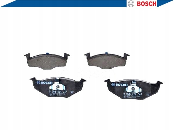 фото №3, Тормозные колодки тормозные vw перед golf3 vento bosch