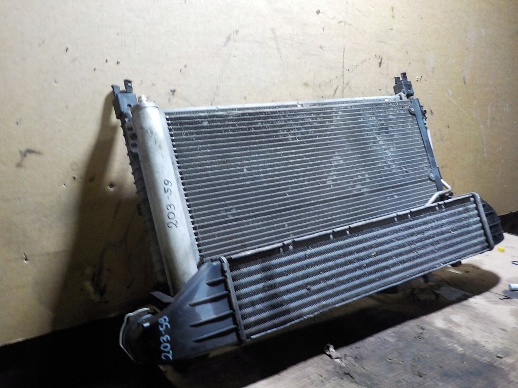 фото №7, Радіатор wody інтеркулер mercedes c w203 2.0b
