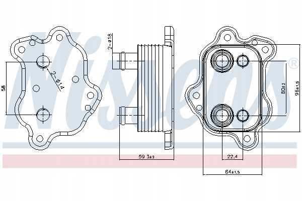 фото №13, Радіатор оливи mini mini convertible 04-, mini mi