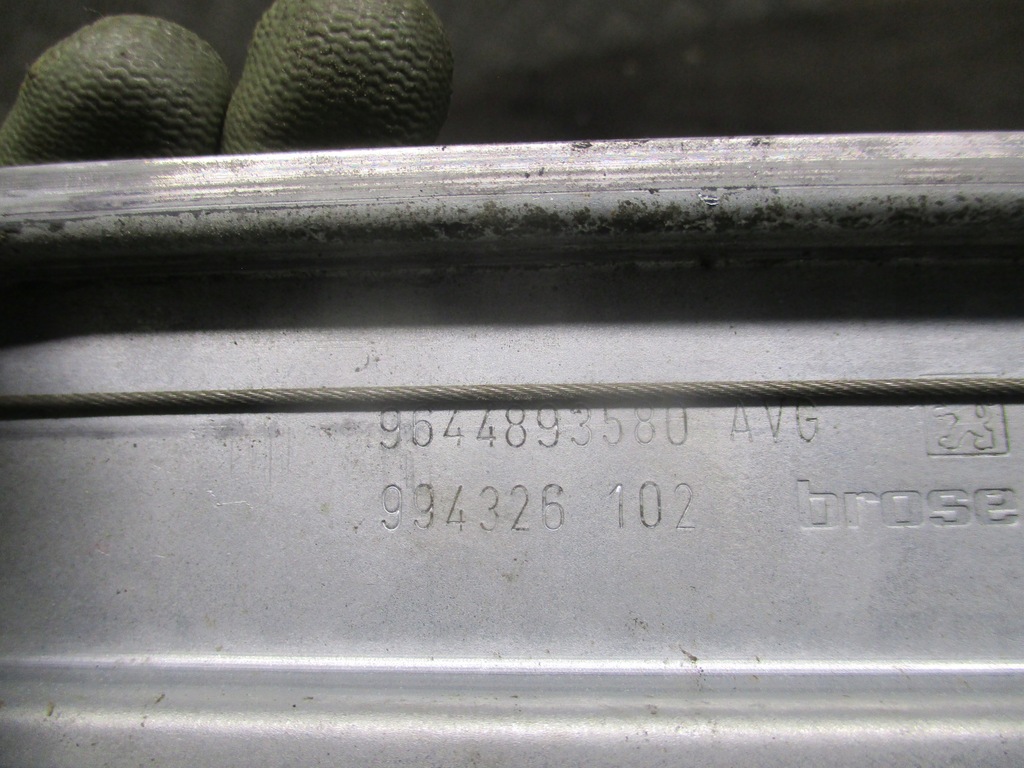 фото №7, Механізм скло лівий перед 9644893580 peugeot 407 04-08r