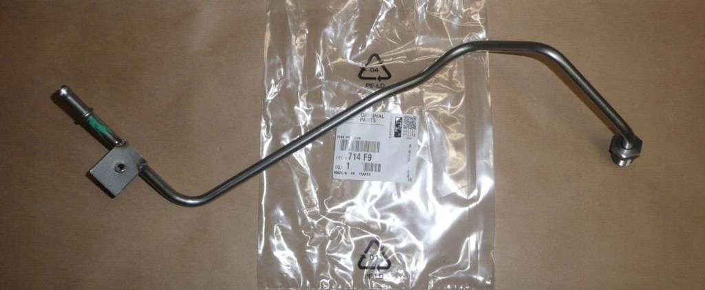 Psa шланг трубка фільтра fap dpf c4 c5 307 407 1714f9 Ціна