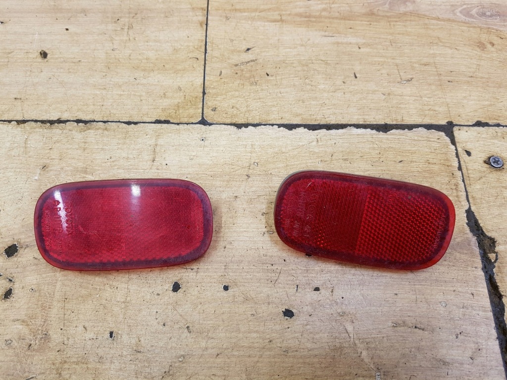 фото №1, Отражатель бампера задняя 2szt комплект toyota rav4 i