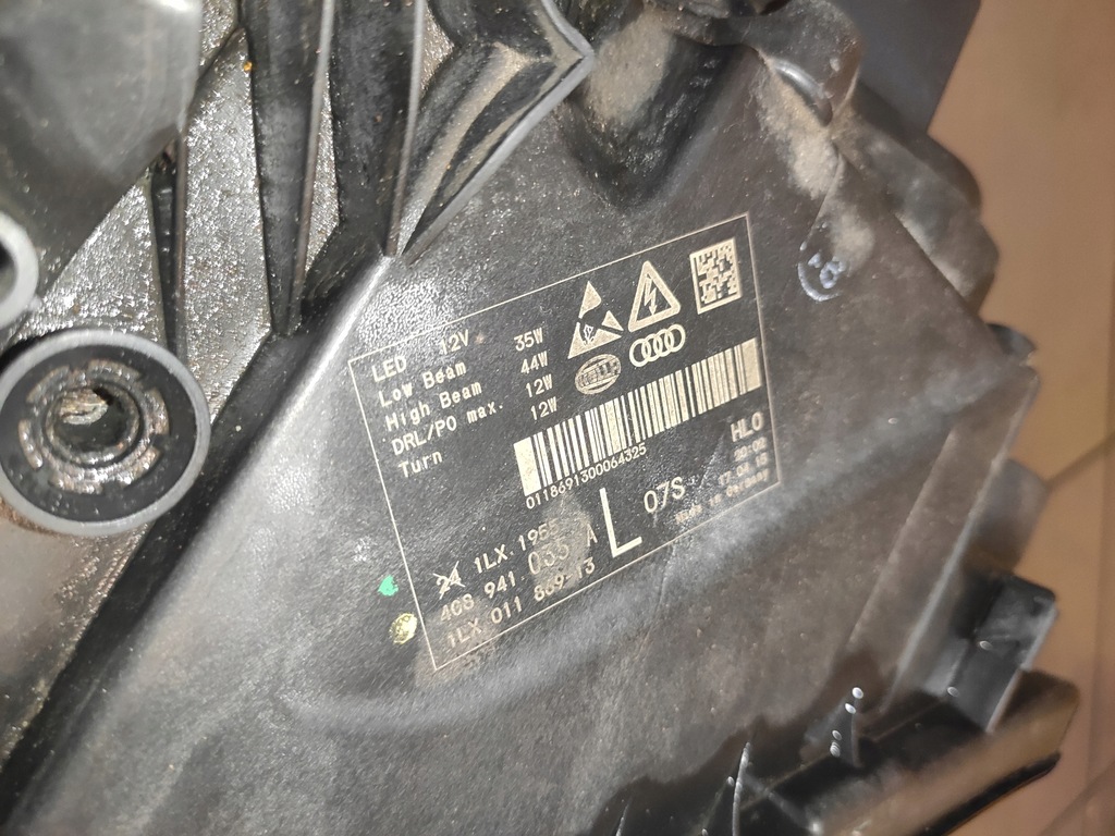 фото №12, Audi a7 4g lift лампа перед full led matrix комплектна ліва права оригінал