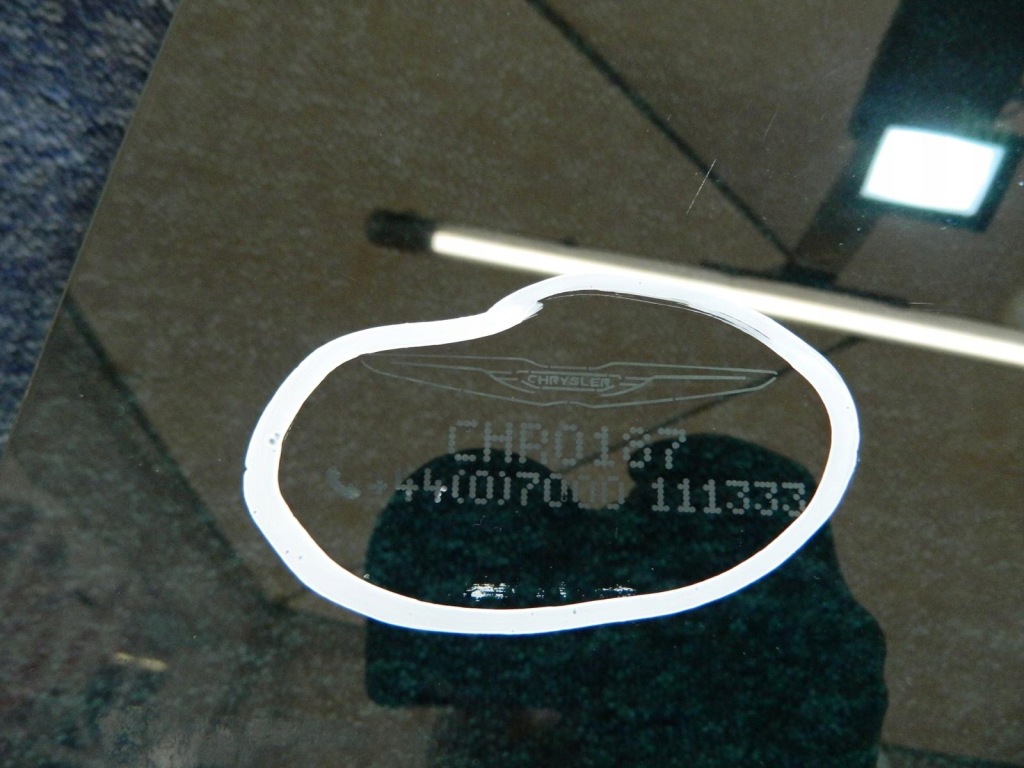 фото №3, Скло двері lancia delta 3 2011r. ліва задня as3