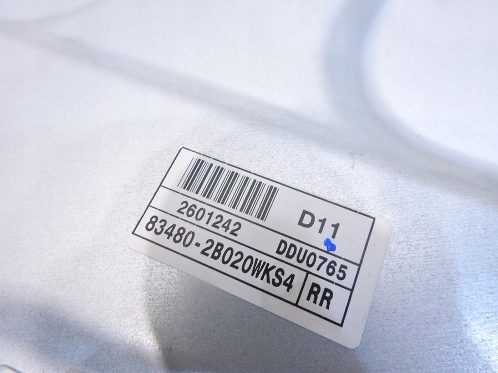 фото №6, Механізм скло правий задня hyundai santa fe ii 83480-2b020wks4