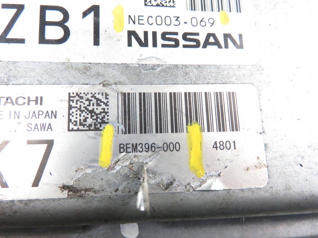 фото №7, Блок управления infiniti q50 3.5 v6 nec003069 bem396000