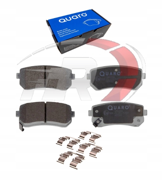 фото №1, Kia forte 2010-2013 гальмівні колодки гальмівні задня + пластини