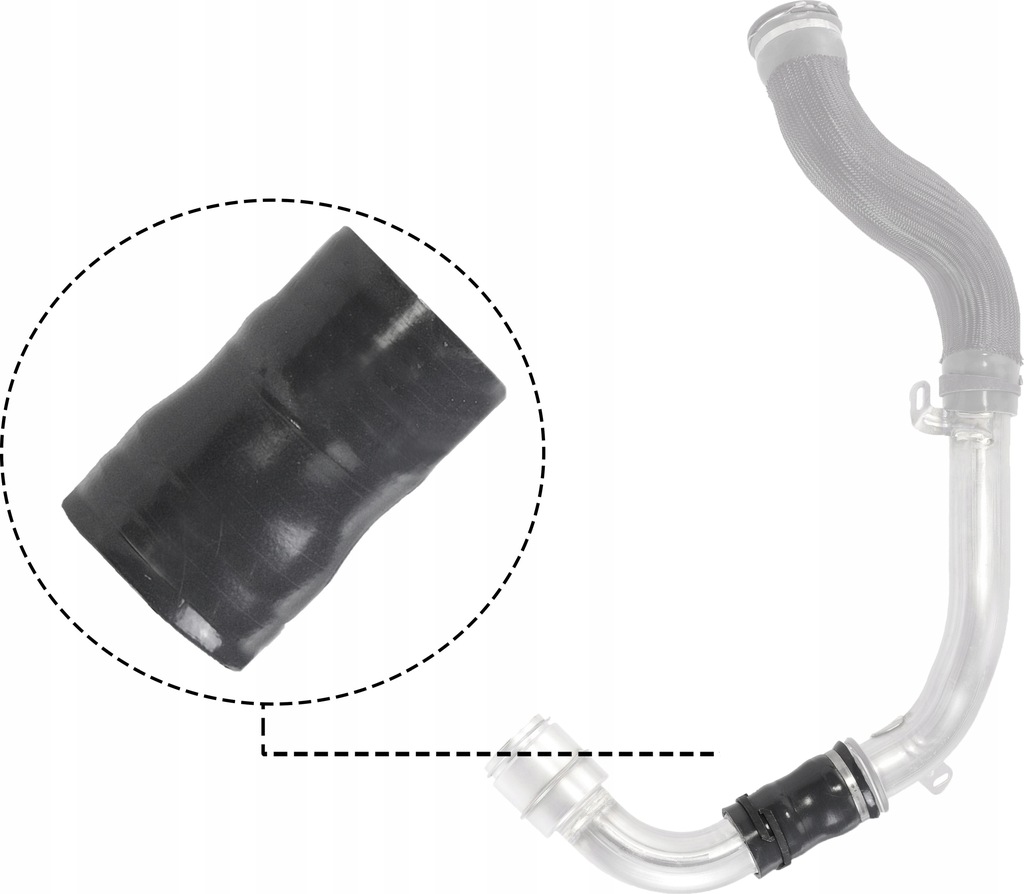 фото №1, Шланг воздуха наддувочный renault fluence grand scenic iii kangoo ex