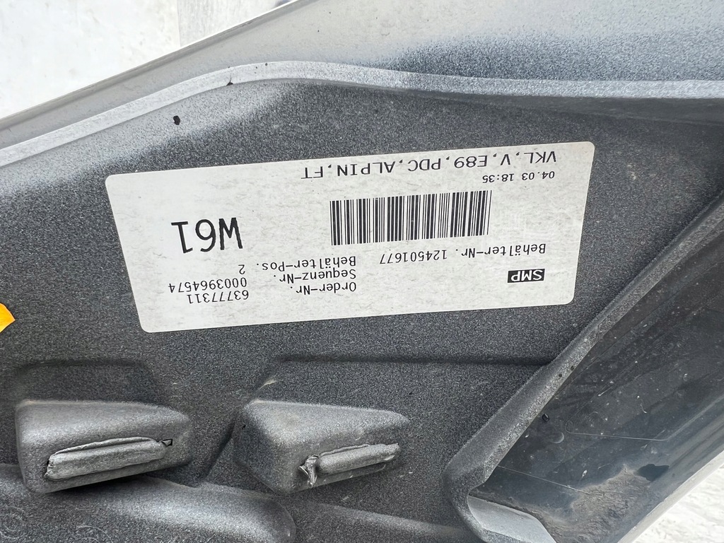 фото №12, Бампер перед bmw e89 z4 перед передний омыватель pdc