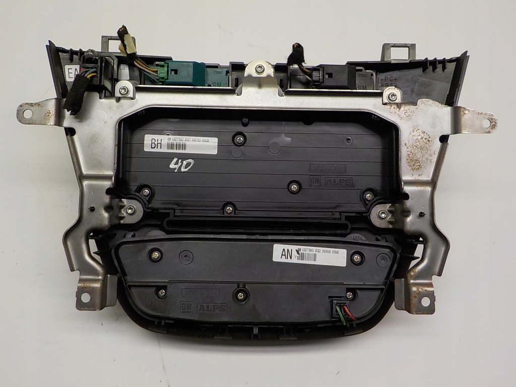 фото №9, Opel insignia a панель керування радіо перемикач кондиціонера