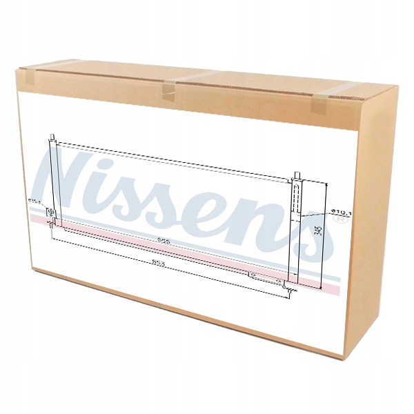 фото №1, Nissens 940008 конденсатор, кондиционер