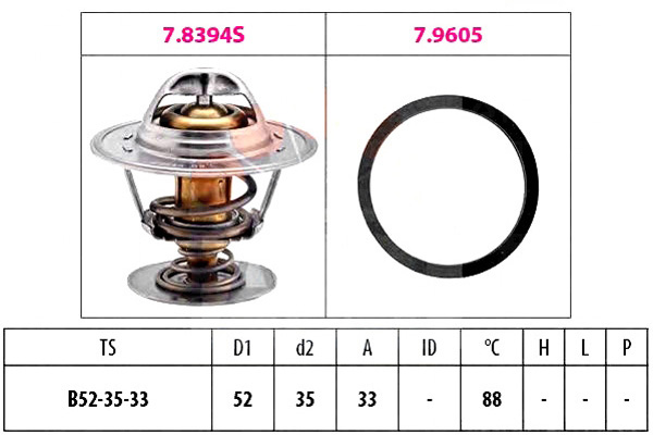фото №1, Facet термостат ford focus 1.8 tddi