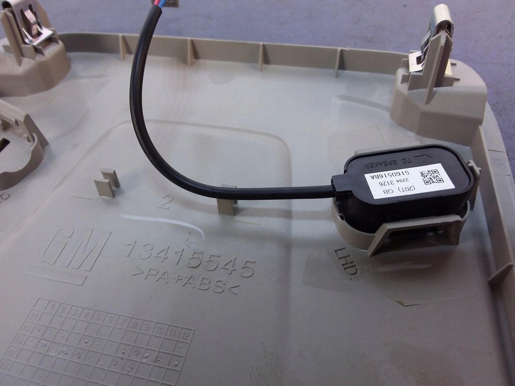 фото №6, Opel astra k лампа освещение потолочный