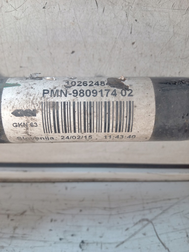 фото №5, Mini countryman r60 привідний вал права 9809174 2.0 d