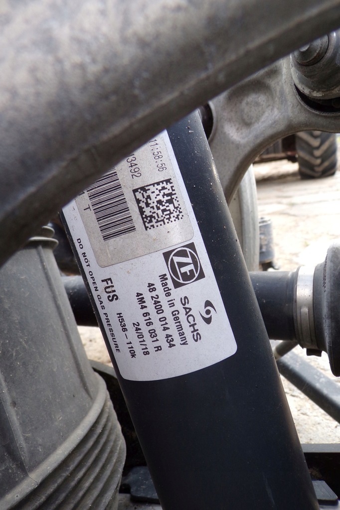 фото №15, Амортизатор задняя 4m4616031r vw touareg iii sachs