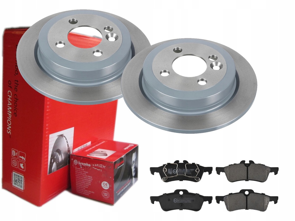 фото №1, Тормозные диски тормозные колодки brembo задняя mini r50 r52 r53 259mm