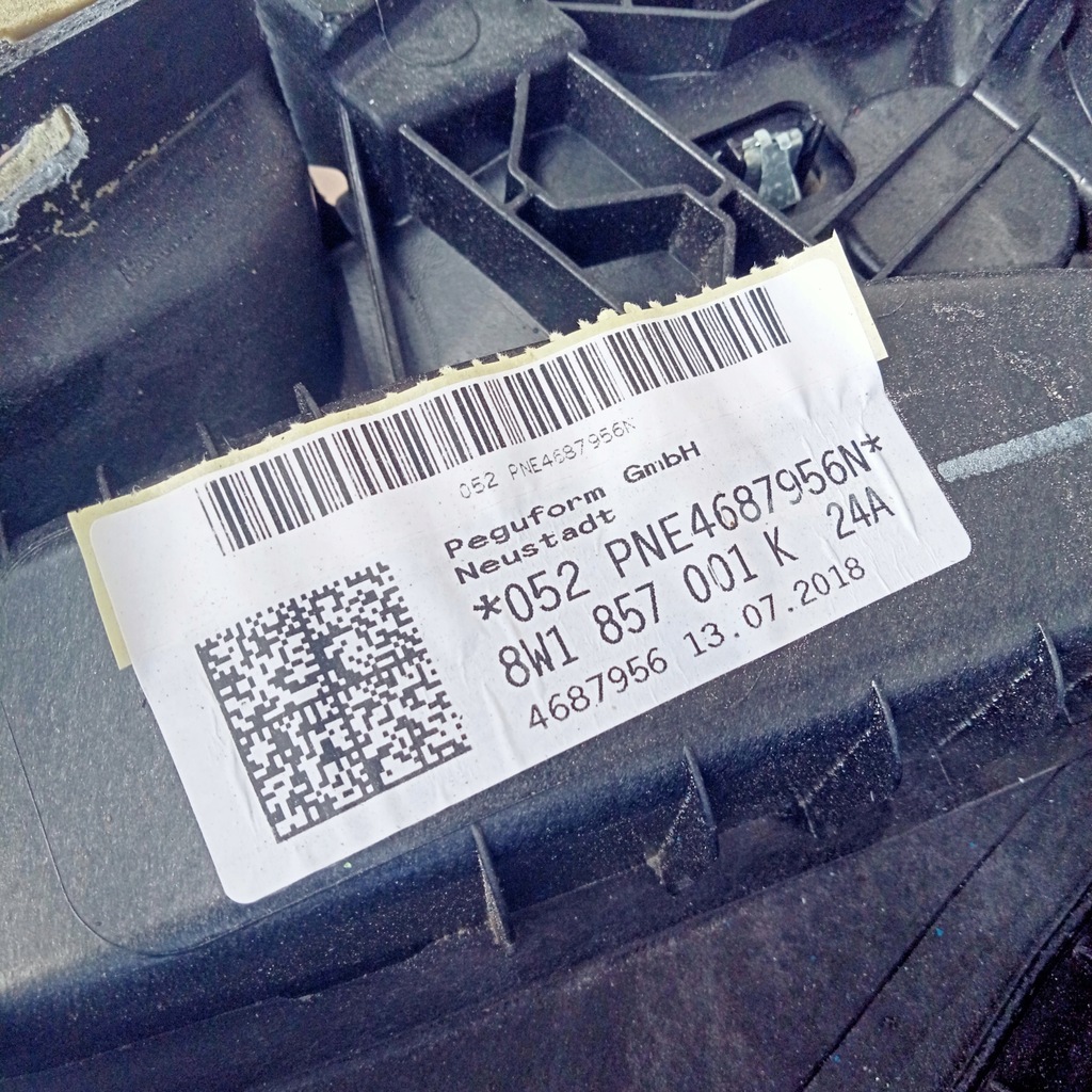 фото №9, Audi a5 17- приборная панель приборная панель 8w1857001 usa