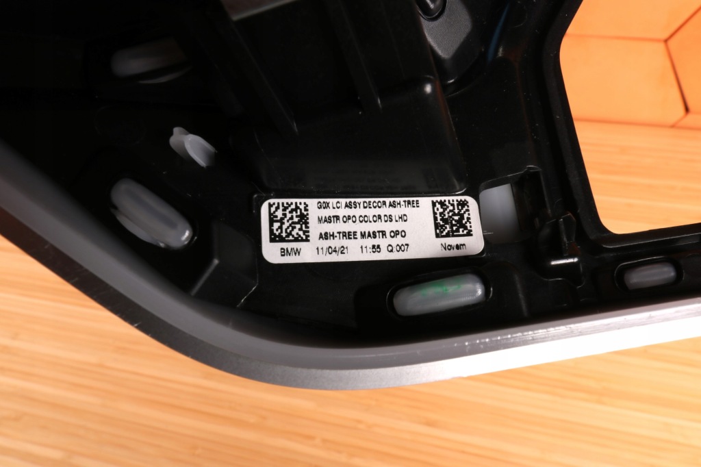 фото №13, Bmw x7 g07 lci накладки dekor панелі консолі jesion pień підсвічувані