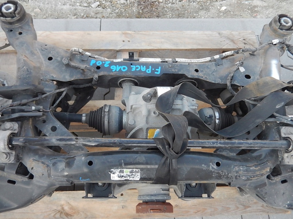 фото №2, Задняя oś балка комплектная jaguar f-pace 2.0 d