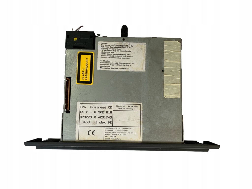 фото №2, Радио cd заводской 6902818 bmw 5 e39