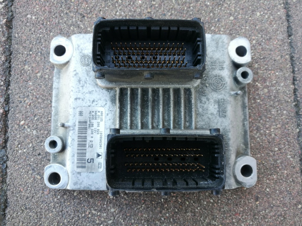 фото №1, Блок управления двигателя ---fiat punto ii 1.2 0261208029