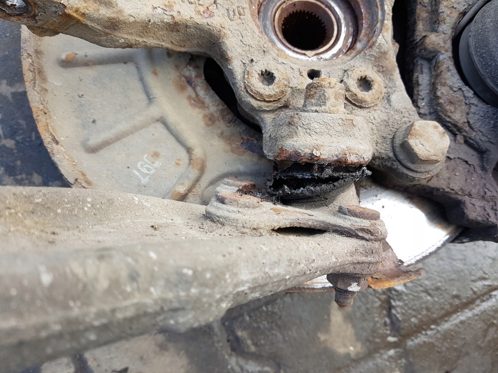 фото №6, Vw tiguan i 5n 06-15r 1.4 tsi амортизатор поворотный кулак левая перед