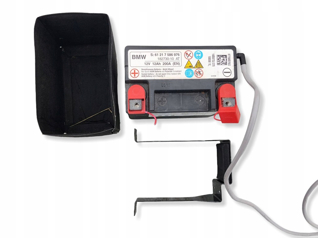 фото №11, Аккумулятор дополнительный задняя задний 12v 12ah 200 a bmw 6 f12 f13 7586976