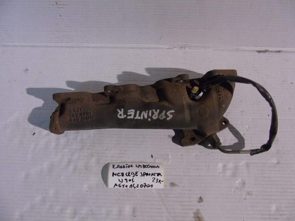 фото №1, Idealny коллектор выпускной mercedes sprinter w906