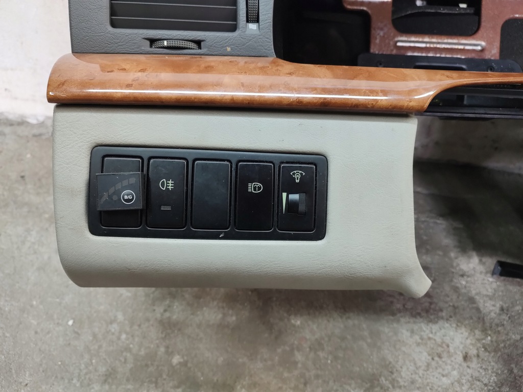 фото №8, Консоль світла kia opirus drewno панель приладів подушка підлокітник комплектна