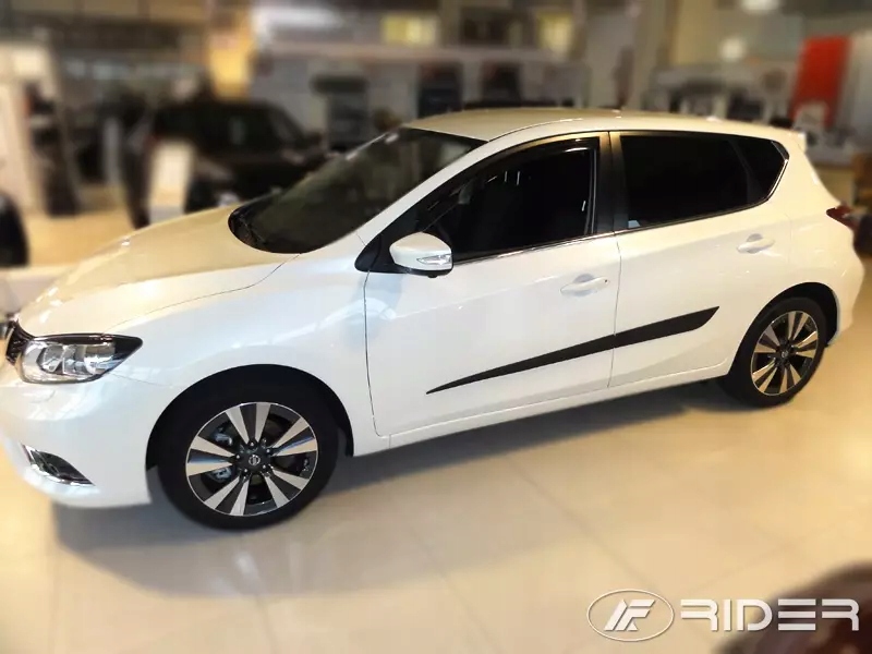 фото №3, Nissan pulsar 2014-18 накладки боковой