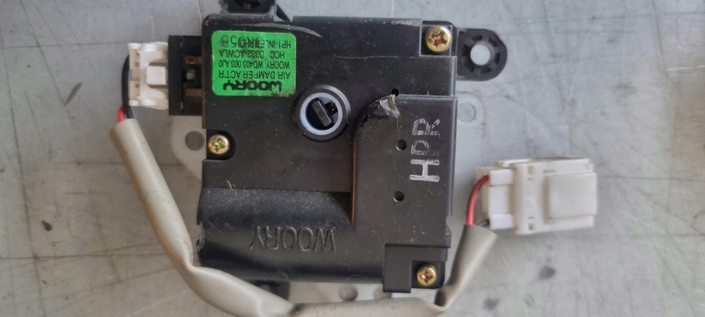 фото №10, Моторчик испаритель кондиционер. do terracan d332-acwbb