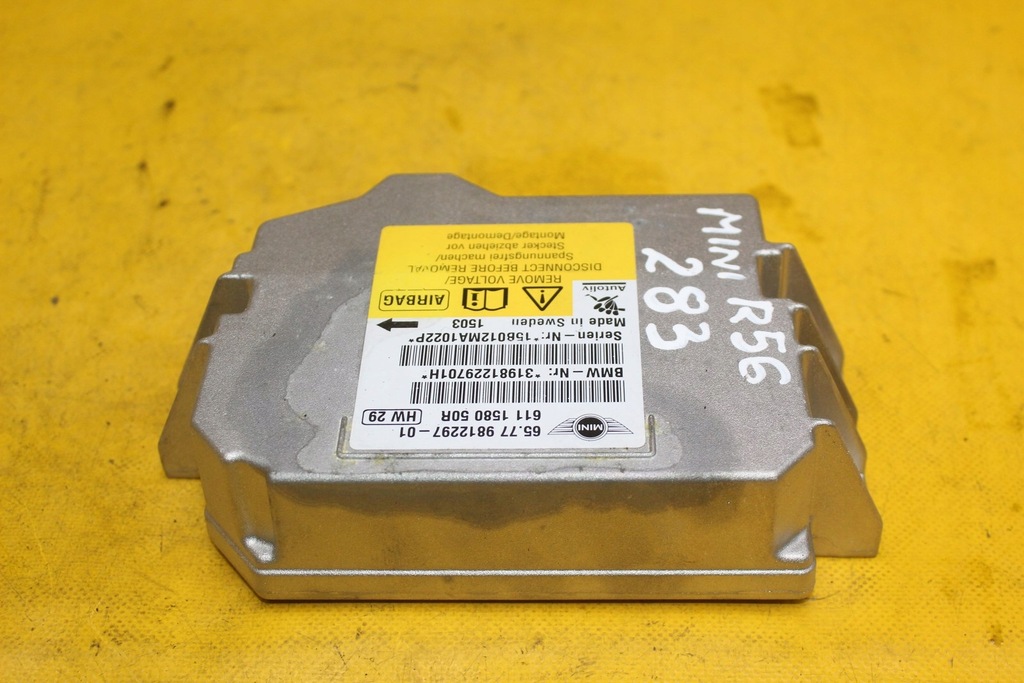 фото №2, Модуль датчик подушка безопасности poduszeek mini one r56 r55 9812297