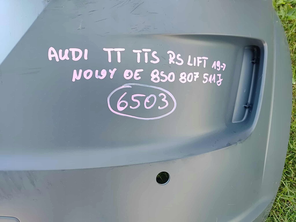 фото №12, Audi tt 8s lift 19- s-line бампер задня задній новий оригінальний номер 6503