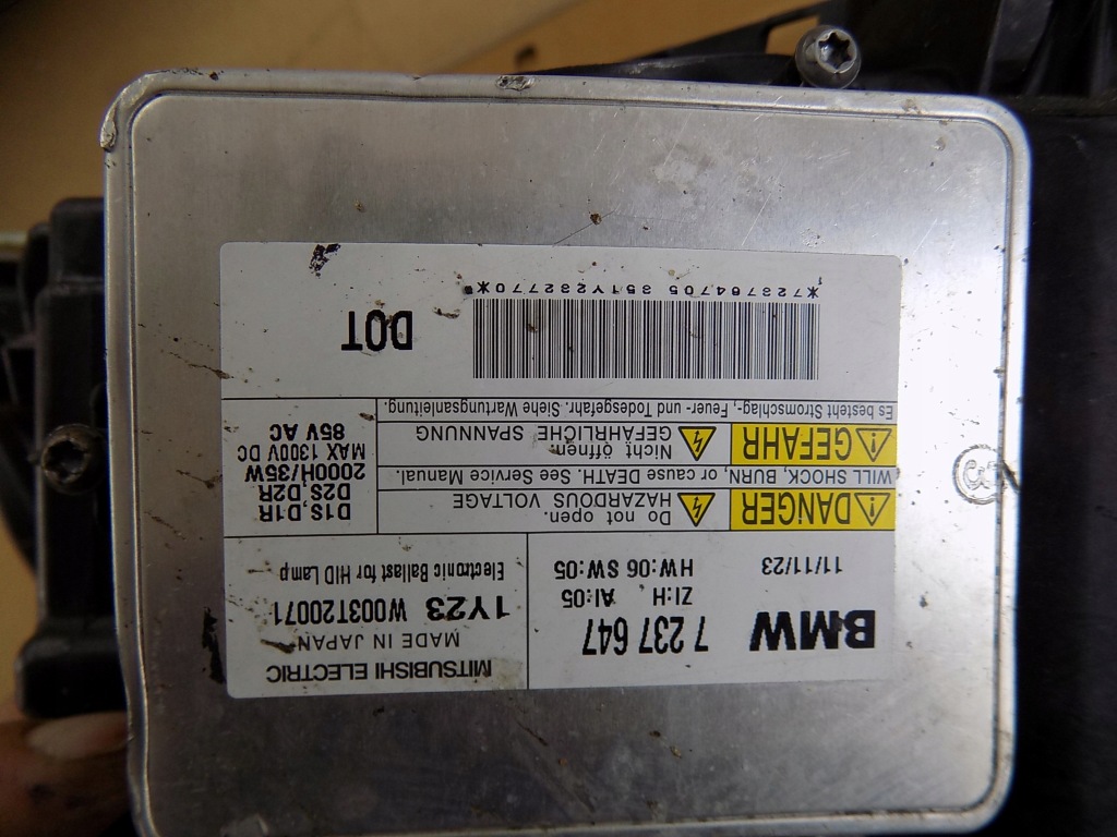 фото №11, Bmw 1 f20 f21 bi ксенон левый europa оригинал комплектная