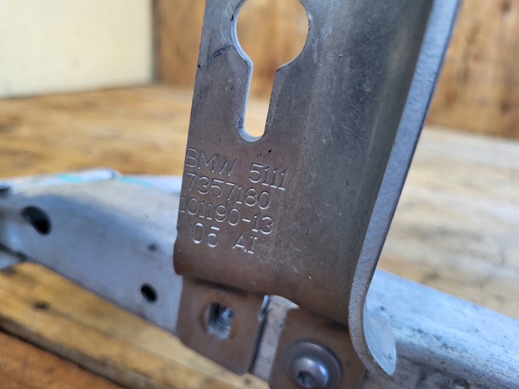 фото №14, Bmw 7 g11 g12 lift lci усилитель балка вентилятор защита радиатор