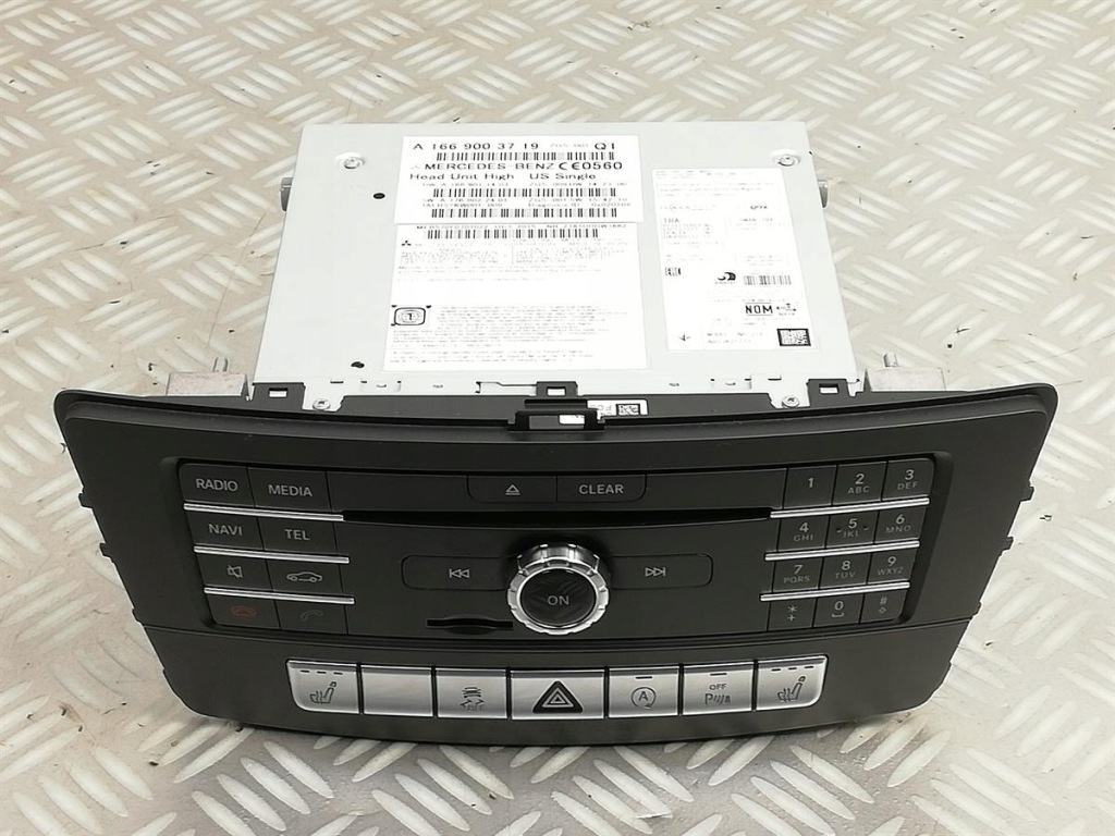 фото №1, Навігація радіо mercedes gls x166 orginał nowe a1669003719 15-19 r